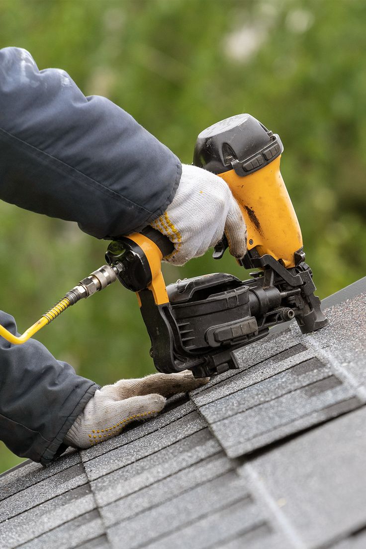 Alaska roofer at dusk